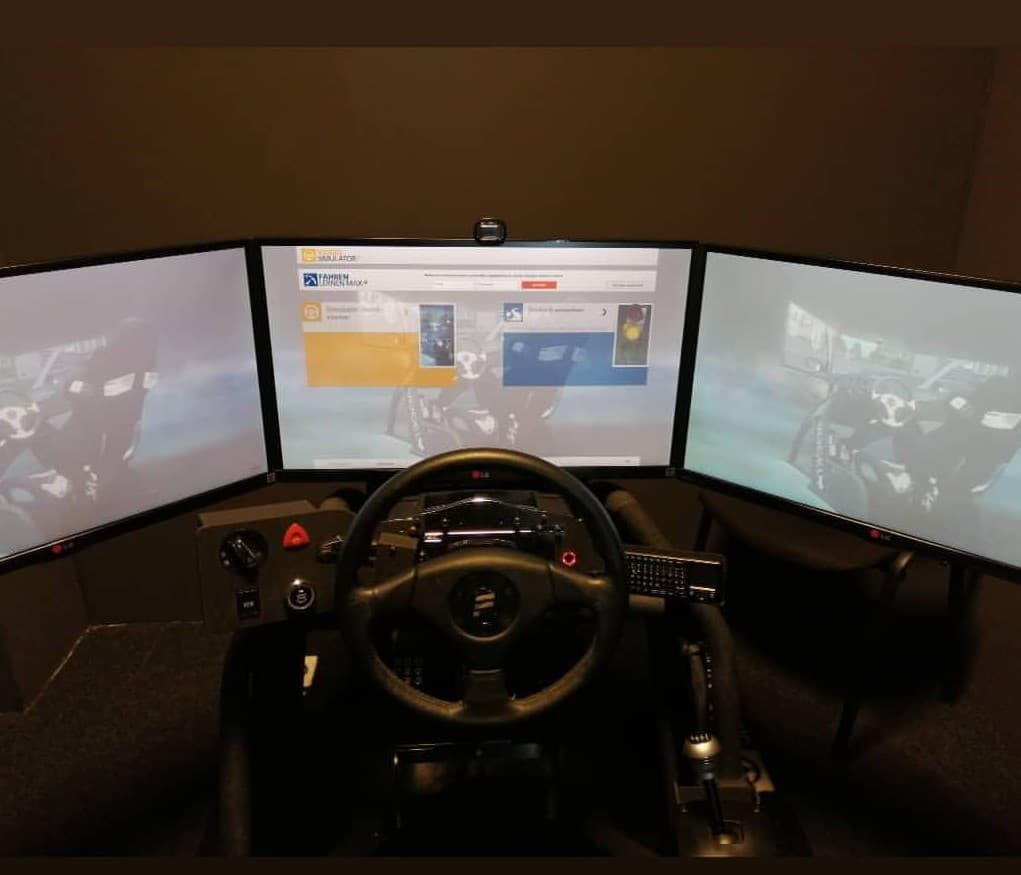 Vogel Fahrsimulator