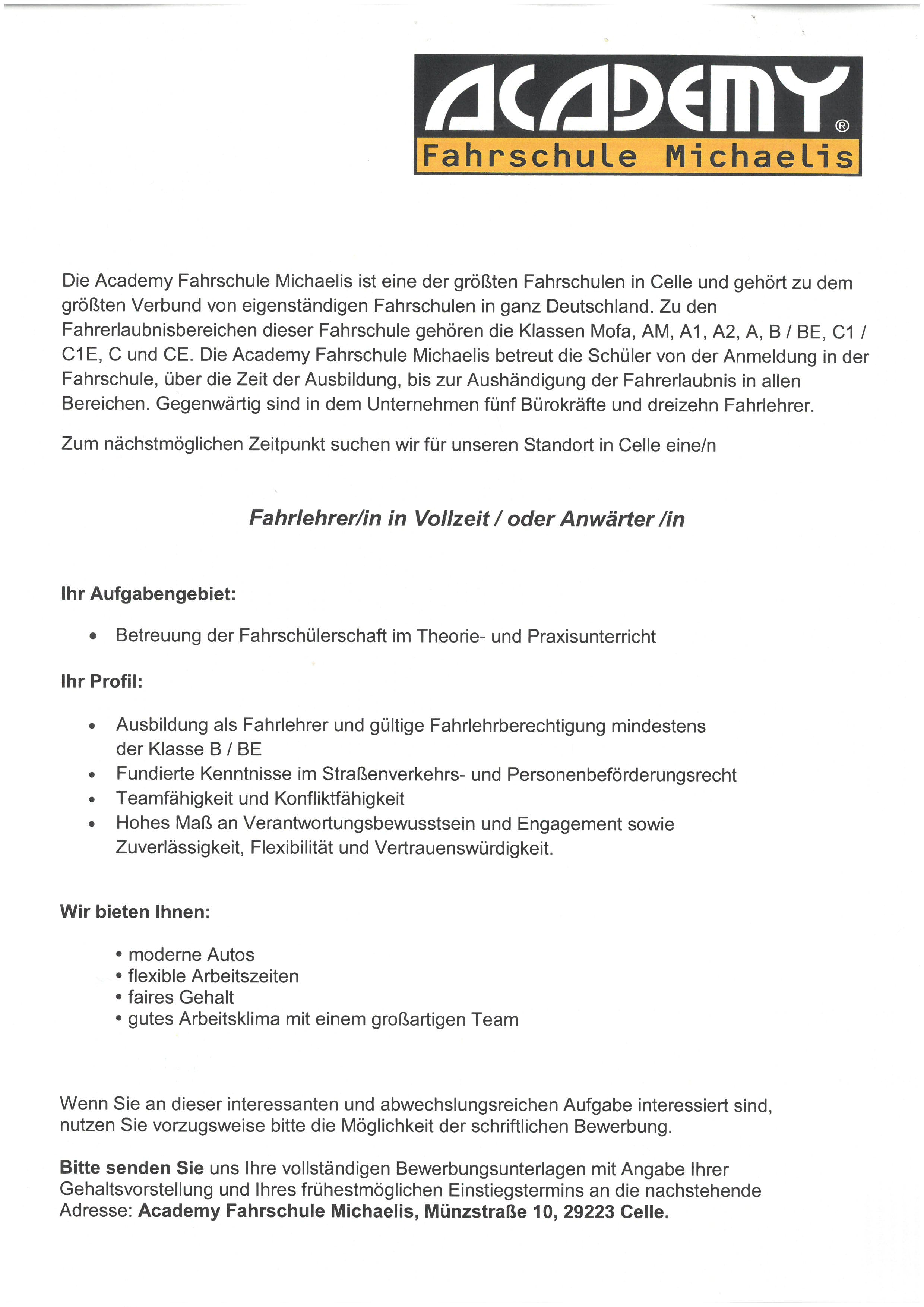Suchst du noch einen Job?